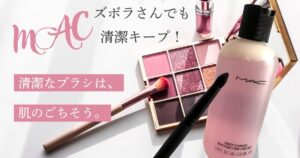 MAC清潔なブラシは、はだのごちそう