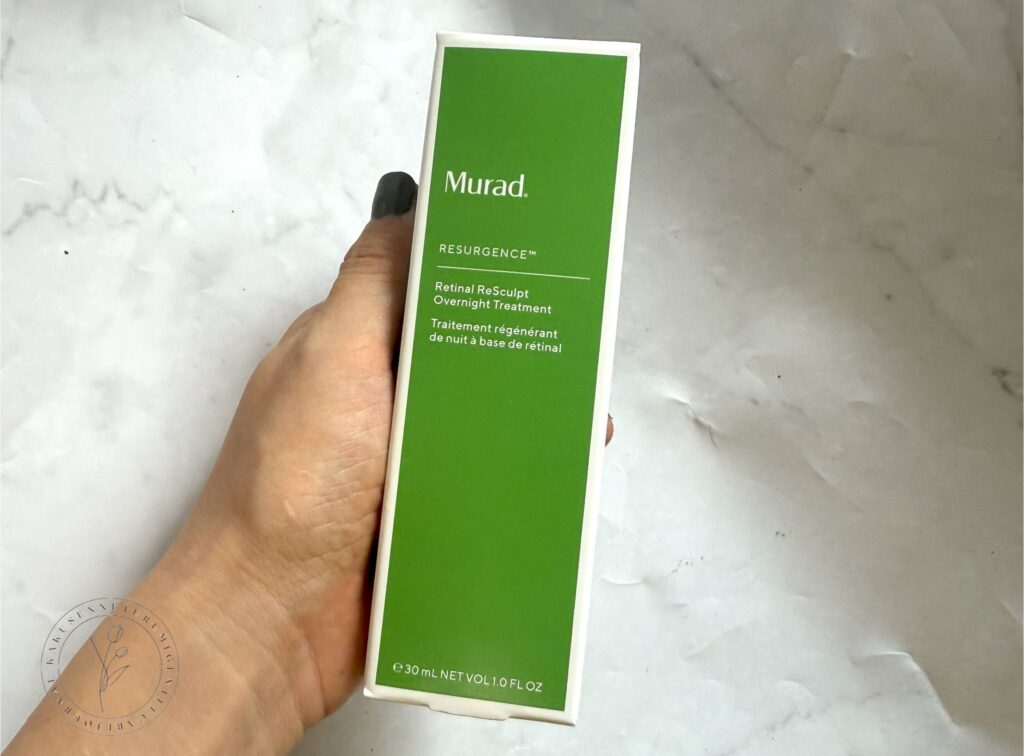 Murad（ミュラド）レチナール リスカルプ オーバーナイト トリートメントの箱