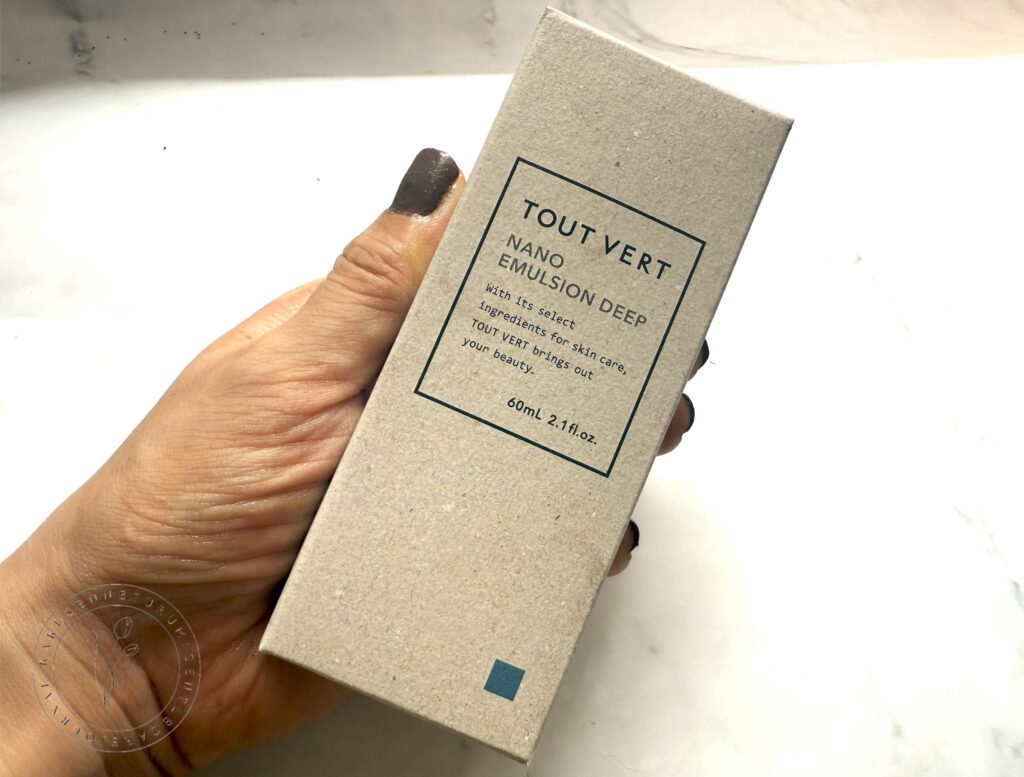 トゥヴェール ナノエマルジョン ディープの口コミレビュー!乳液なのに水みたい!? トゥヴェール ナノエマルジョン ディープの箱