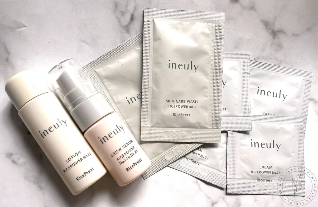 イニューリィトライアルセットの内容