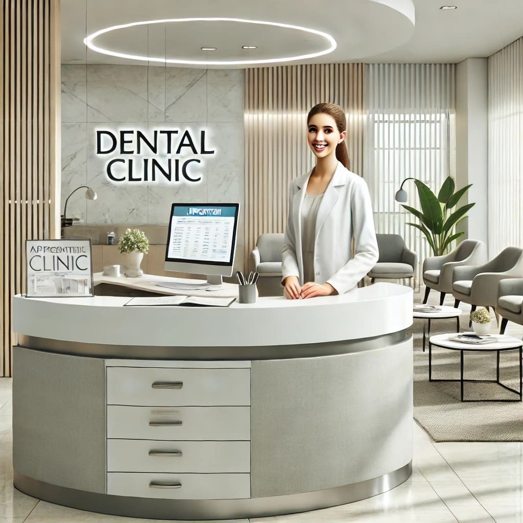 歯科医院の受付