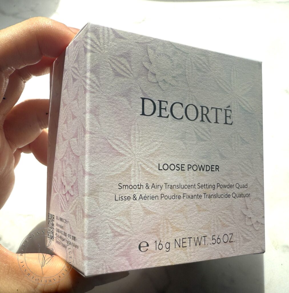 コスメデコルテのルースパウダー101 harmony veil口コミレビュー コスメデコルテのルースパウダー101 harmony veiの箱