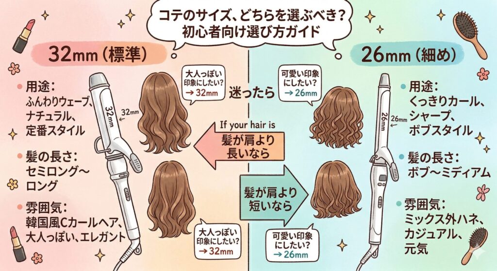 クレイツ カールプロSR32はなぜ人気?安いコテと決定的に違う“とぅるん仕上がり”の正体 32mmと 26mmのコテのどちらを選ぶべきかポイントを解説